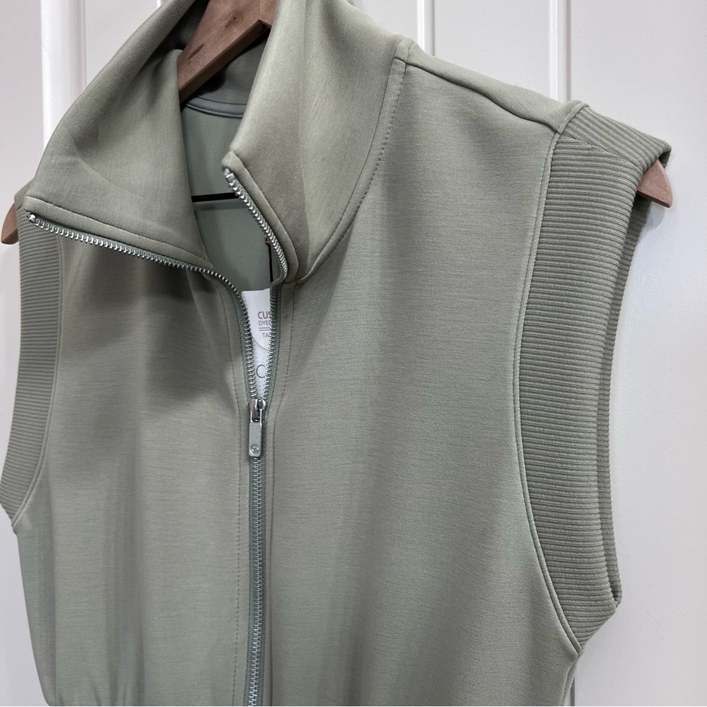 Calia Womens Sandwash Dress in Olive Green, Size XS, NWT - Picture 5 of 9